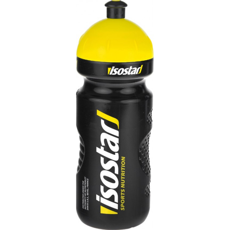 Fľaša na vodu 650ml ISOSTAR Čierno-Žltá